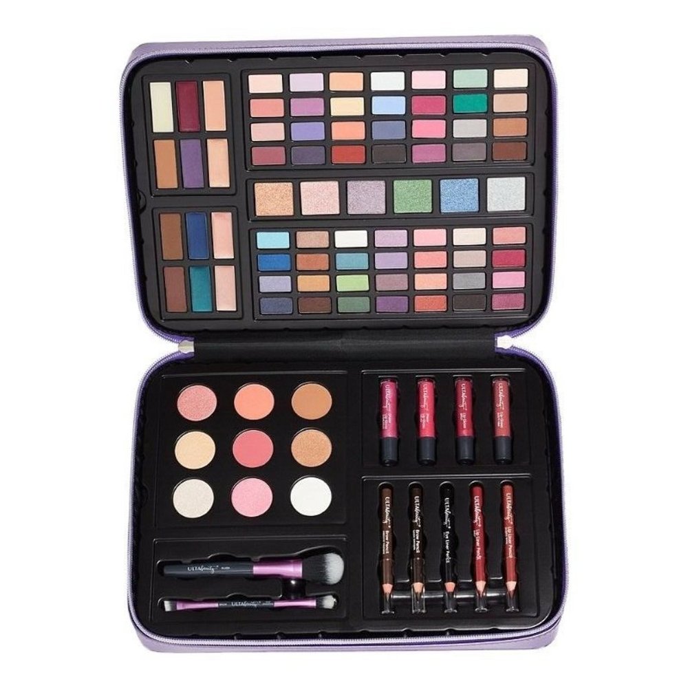 Ulta Beauty Gift Box Glam Edition 94 pc Makeup Palette Collection Set Pink Star